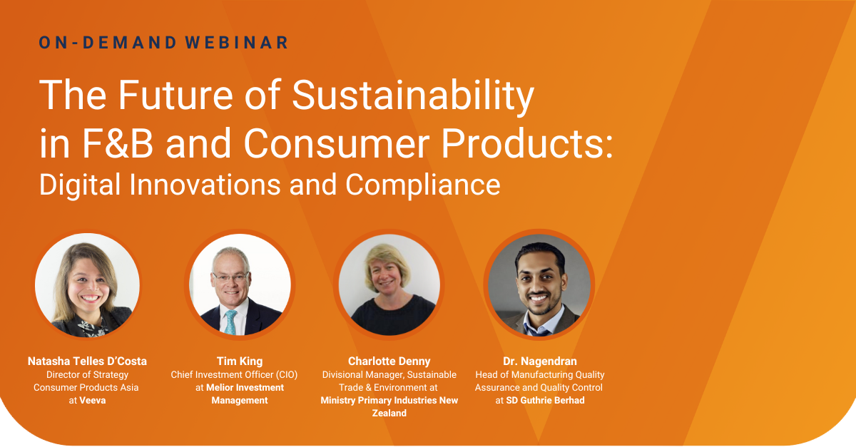 The Future of Sustainability in F&B and Consumer Products Featured image