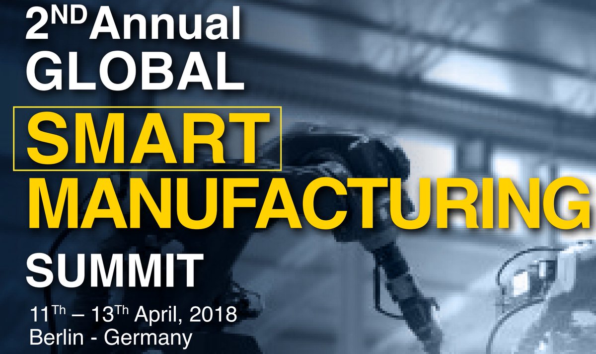2nd Annual Global Smart Manufacturing Summit