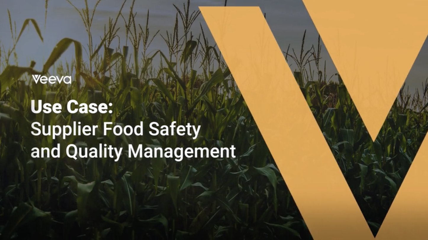Use Case_Supplier Food Safety and Quality Management