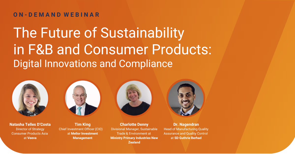 The Future of Sustainability in F&B and Consumer Products Featured image