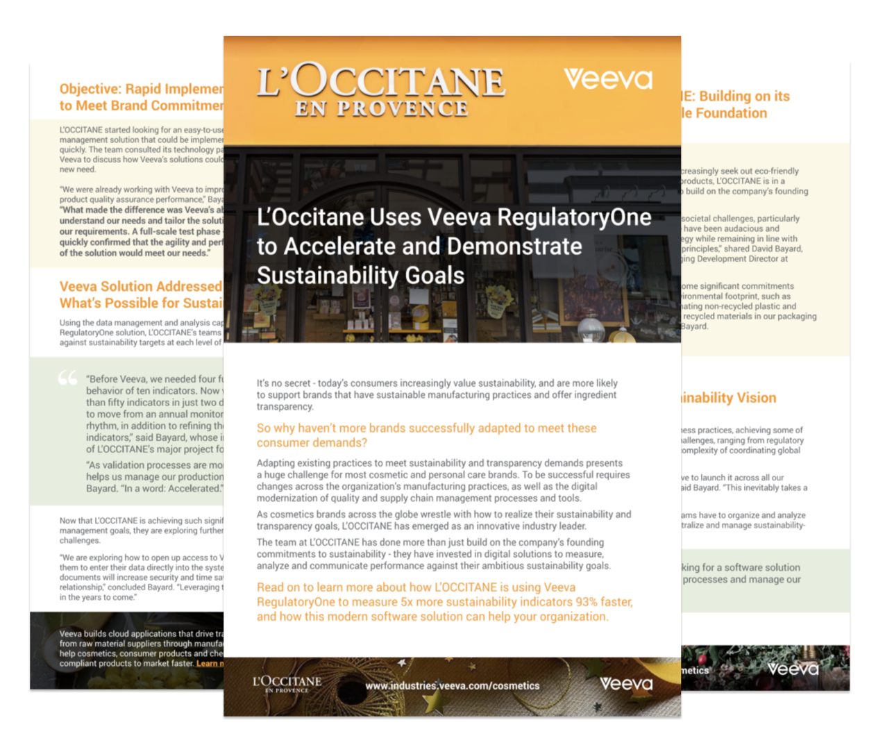 L’Occitane Uses Veeva RegulatoryOne to Accelerate and Demonstrate Sustainability Goals
