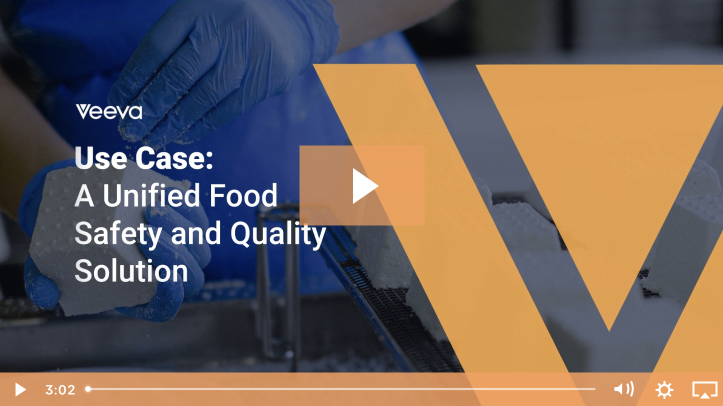 A Unified Food Safety & Quality Management Solution- Video Overview