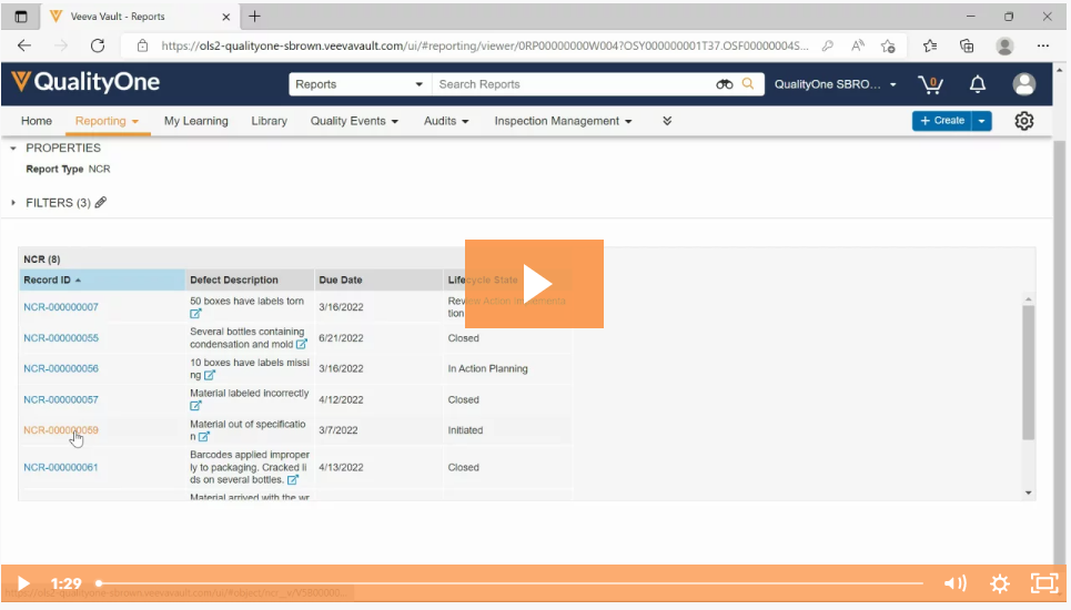 supplier dashboard, filter specific supplier